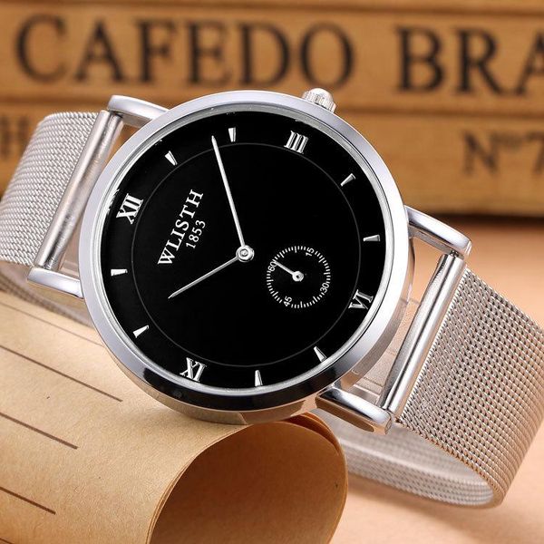wristwatches men's watch 2021 small second plate waterproof female watchthin steel belt quartz wristwatch business horloges mannen hour, Slivery;brown
wristwatches men's watch 2021 small second plate waterproof female watchthin steel belt quartz wristwatch business horloges mannen hour, Slivery;brown