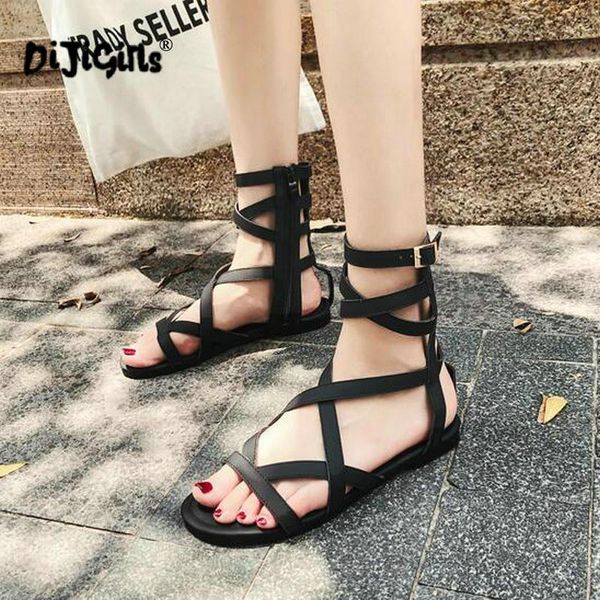dropship fashion pu leather women gladiator sandals summer rome flat roman casual boots chaussures femme black
dropship fashion pu leather women gladiator sandals summer rome flat roman casual boots chaussures femme black