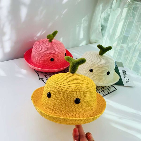 sun hat for children m9296 summer outdoor cute children's straw baby beach sun boys and girls basin hat, Yellow
sun hat for children m9296 summer outdoor cute children's straw baby beach sun boys and girls basin hat, Yellow