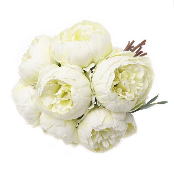 7head artificial peony silk flower leaf bouquet home floral wedding garden decor decorative flowers & wreaths
7head artificial peony silk flower leaf bouquet home floral wedding garden decor decorative flowers & wreaths