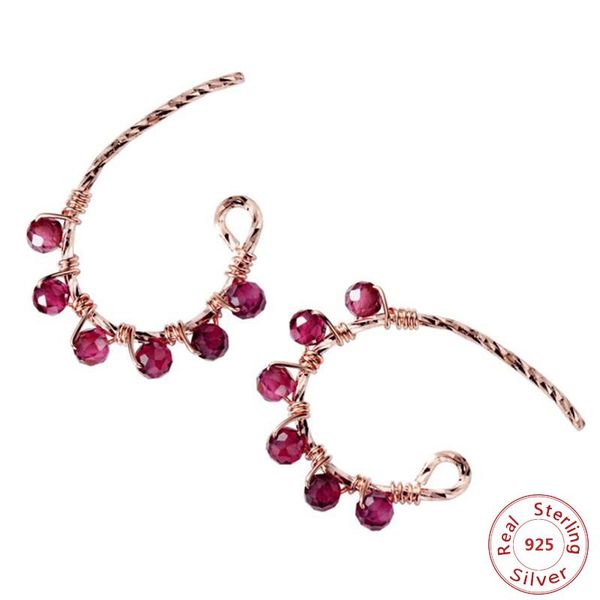 stud fashion 925 sterling silver earrings for women jewelry ear hook garnet crystal earring girl studs accessories gift, Golden;silver
stud fashion 925 sterling silver earrings for women jewelry ear hook garnet crystal earring girl studs accessories gift, Golden;silver