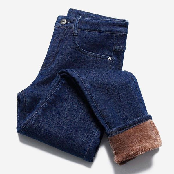 winter warm elastic trousers women jean velve thicken skinny black thick insulated, Blue
winter warm elastic trousers women jean velve thicken skinny black thick insulated, Blue