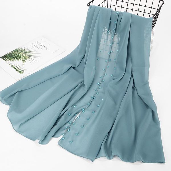 scarves beautiful double side pearl plain scarf shawl muslim head bubble chiffon hijabs wrap soft long islam cloth high quality, Blue;gray
scarves beautiful double side pearl plain scarf shawl muslim head bubble chiffon hijabs wrap soft long islam cloth high quality, Blue;gray
