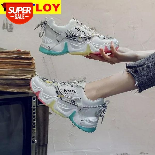 2020 fashion women trendy chunky running sneakers lace up platform shoes casual rainbow patchwork trainers footwear #gu1n
2020 fashion women trendy chunky running sneakers lace up platform shoes casual rainbow patchwork trainers footwear #gu1n
