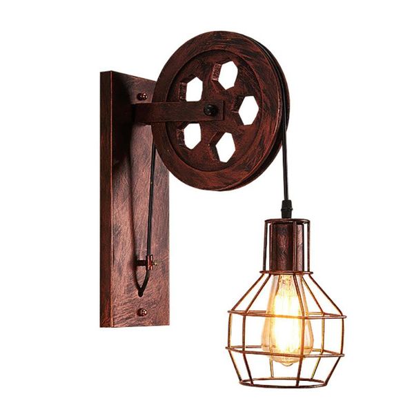 cafe suspension pendant retro industrial lifting pulley rustic wall lamp corridor restaurant home sconce light iron loft
cafe suspension pendant retro industrial lifting pulley rustic wall lamp corridor restaurant home sconce light iron loft