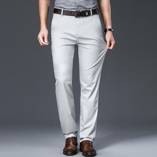 men's suits & blazers summer thin suit pants mens high waist straight clothing formal male dress trousers classic business, White;black
men's suits & blazers summer thin suit pants mens high waist straight clothing formal male dress trousers classic business, White;black