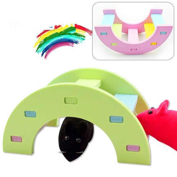small animal supplies hamster wooden rainbow bridge toy guinea pig hedgehog squirrel arch toys pet exercise training
small animal supplies hamster wooden rainbow bridge toy guinea pig hedgehog squirrel arch toys pet exercise training