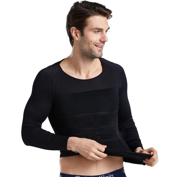 men's body shapers shaper long sleeves tshirt sweat shirt slimming underwear waist trainer shapewear tummy control man, Black;brown
men's body shapers shaper long sleeves tshirt sweat shirt slimming underwear waist trainer shapewear tummy control man, Black;brown