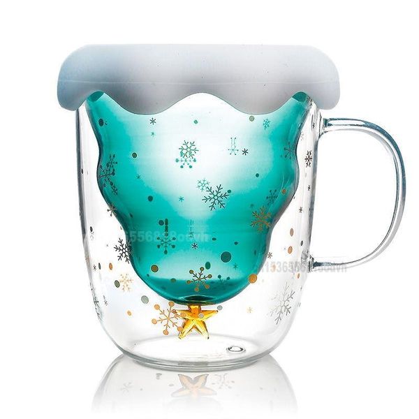 mugs double-layer glass christmas cup star wish coffee with handle water cups anti-scalding high temperature resistance
mugs double-layer glass christmas cup star wish coffee with handle water cups anti-scalding high temperature resistance