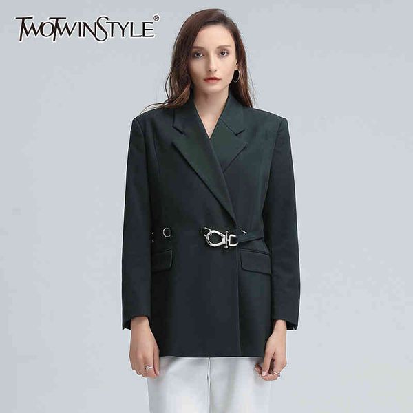 casual tunic patchwork blazer for women notched long sleeve vintage white coat female fashion autumn 210524, White;black
casual tunic patchwork blazer for women notched long sleeve vintage white coat female fashion autumn 210524, White;black
