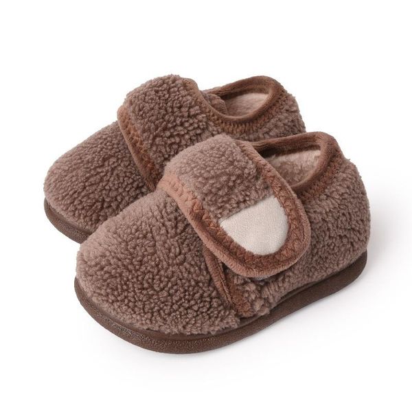 slipper kids baby boys girls winter slippers solid color non-slip home indoors shoes cotton warm soft sole plush sneakers, Black;grey
slipper kids baby boys girls winter slippers solid color non-slip home indoors shoes cotton warm soft sole plush sneakers, Black;grey