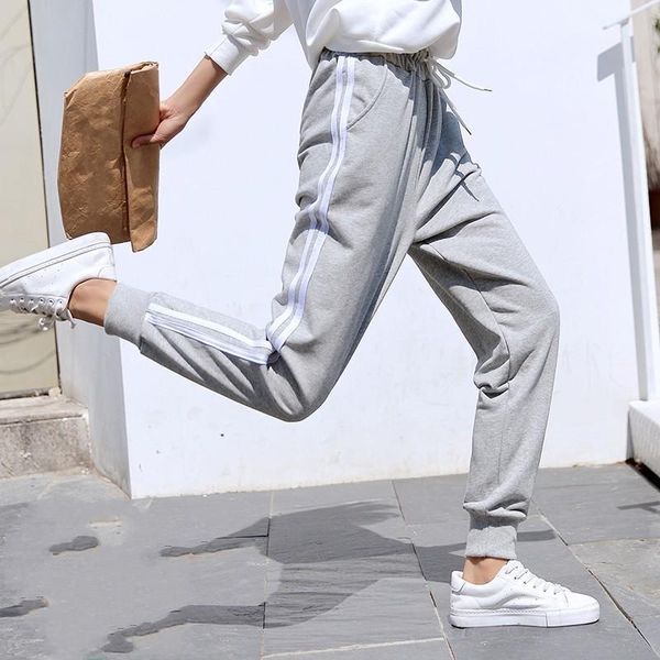 women's pants & capris 2021 women casual jogging trousers autumn loose cotton sweatpants female solid gray blue baggy high waist harem, Black;white
women's pants & capris 2021 women casual jogging trousers autumn loose cotton sweatpants female solid gray blue baggy high waist harem, Black;white
