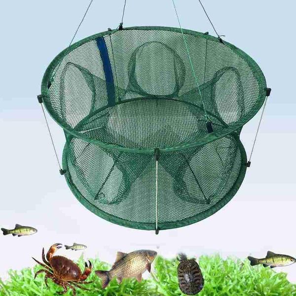 automatic fishing net round shape trap cage open for crab crayfish lobster easy to use accessories
automatic fishing net round shape trap cage open for crab crayfish lobster easy to use accessories