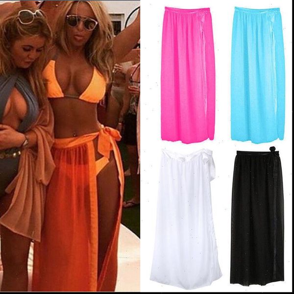 chiffon swimwear bikini set cover women skirt up beach maxi wrap sarong, Black
chiffon swimwear bikini set cover women skirt up beach maxi wrap sarong, Black