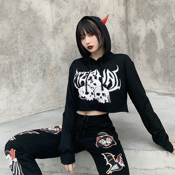 women's hoodies & sweatshirts sweatshirt spring streetwear skull graphic print black high waist thin women pullover long sleeve lo
women's hoodies & sweatshirts sweatshirt spring streetwear skull graphic print black high waist thin women pullover long sleeve lo