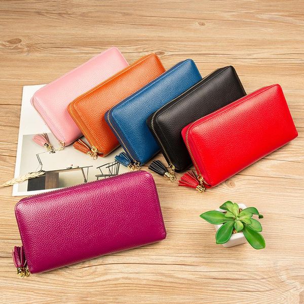 wallets women's multi-card hand bag, large-capacity leather card holder, zipper, multi-function integrated wallet, anti-theft brush, Red;black
wallets women's multi-card hand bag, large-capacity leather card holder, zipper, multi-function integrated wallet, anti-theft brush, Red;black