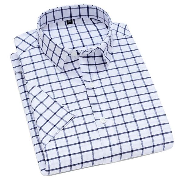 men's casual shirts aoliwen brand men summer short sleeved 40% cotton slim fit 2021 fashion pocket soft plaid, White;black
men's casual shirts aoliwen brand men summer short sleeved 40% cotton slim fit 2021 fashion pocket soft plaid, White;black