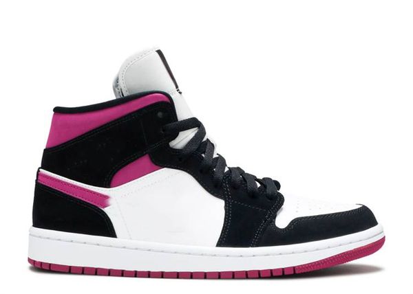 1 mid magenta basketball shoes mens jumpman 1 black white cactus flower designer sports sneakers size us5.5-12 ship with shoebox
1 mid magenta basketball shoes mens jumpman 1 black white cactus flower designer sports sneakers size us5.5-12 ship with shoebox
