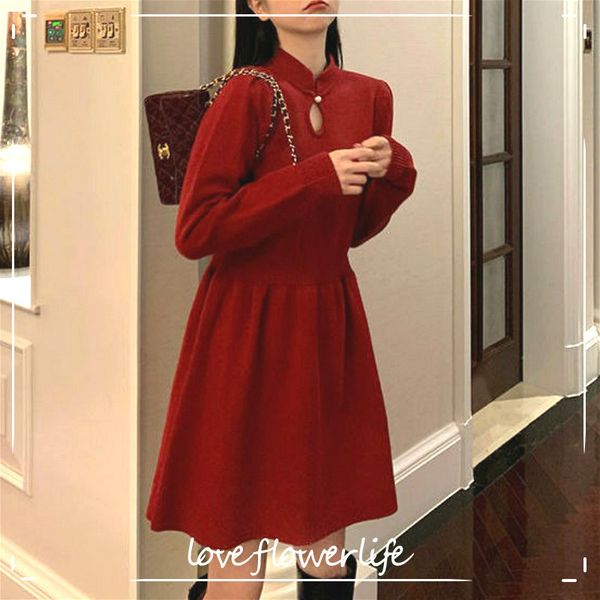 knit dress korean spring long sleeve party kawaii mini dress female office elegant sweater vintage dress female 210521, Black;gray
knit dress korean spring long sleeve party kawaii mini dress female office elegant sweater vintage dress female 210521, Black;gray