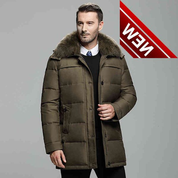 winter genuine fur hood long duck down jackets men windproof thick coats male casual outerwer brand parkas overcoats, Black
winter genuine fur hood long duck down jackets men windproof thick coats male casual outerwer brand parkas overcoats, Black