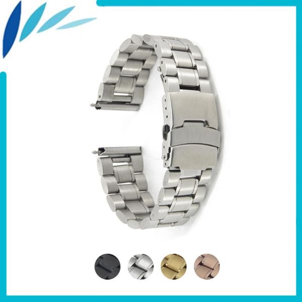 watch bands stainless steel band 16mm 18mm 20mm 22mm 24mm for safety clasp strap loop belt bracelet black rose gold silver, Black;brown
watch bands stainless steel band 16mm 18mm 20mm 22mm 24mm for safety clasp strap loop belt bracelet black rose gold silver, Black;brown