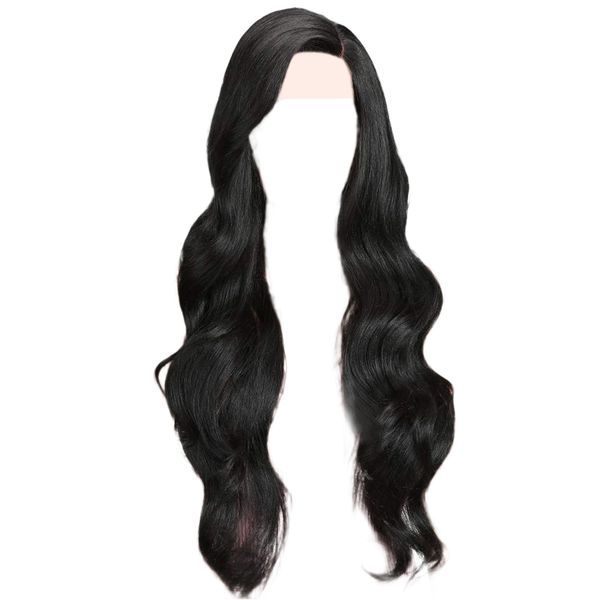 lx brand side part body wavy for women pre plucked with baby hair synthetic lace front wigs for women daily used/cosplay wigsfactory direct, Black
lx brand side part body wavy for women pre plucked with baby hair synthetic lace front wigs for women daily used/cosplay wigsfactory direct, Black
