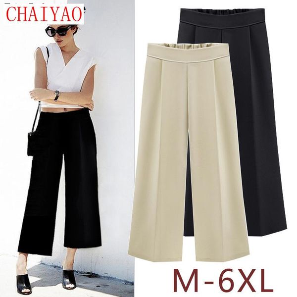 woman wide leg pants loose casual ankle-length pockets female trousers summer high waist elastic straight ladies plus size women's jean, Blue
woman wide leg pants loose casual ankle-length pockets female trousers summer high waist elastic straight ladies plus size women's jean, Blue