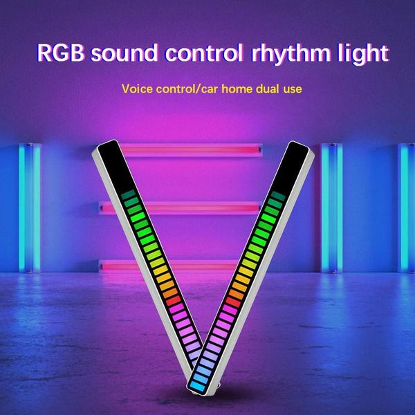 night lights pickup rhythm light led strip sound control rgb music atmosphere backlight bar usb colorful lamp for car party
night lights pickup rhythm light led strip sound control rgb music atmosphere backlight bar usb colorful lamp for car party