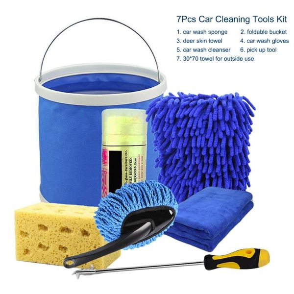 7pcs microfibre car wash cleaning tools set for exterior washing interior clean towel
7pcs microfibre car wash cleaning tools set for exterior washing interior clean towel