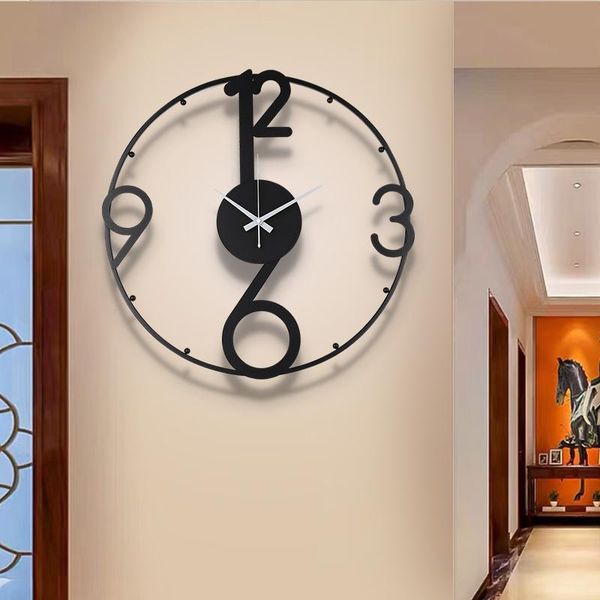 wall clocks black metal luxury clock modern design living room watch minimalist decor art orologio home
wall clocks black metal luxury clock modern design living room watch minimalist decor art orologio home