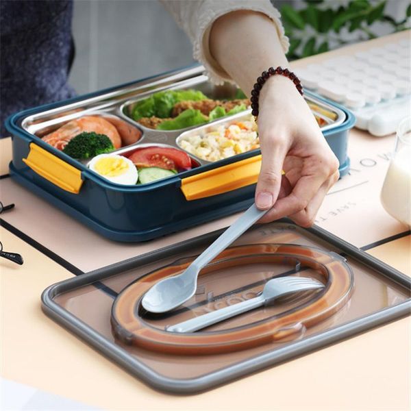 dinnerware sets japanese style 304 stainless steel lunch box creative portable leak-proof breakfast bento for kids kitchen container
dinnerware sets japanese style 304 stainless steel lunch box creative portable leak-proof breakfast bento for kids kitchen container