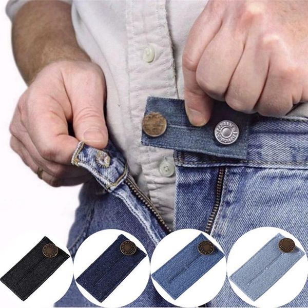 belts 4pcs diy trousers jeans shaking head adjustment elastic button plus clothing accessories s78, Black;brown
belts 4pcs diy trousers jeans shaking head adjustment elastic button plus clothing accessories s78, Black;brown
