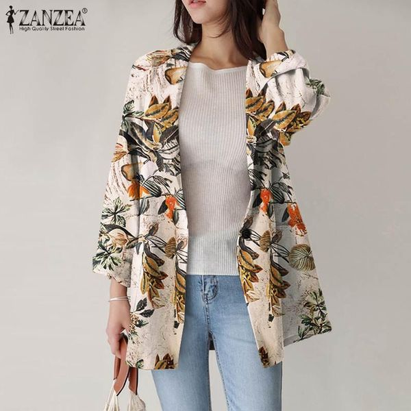 women's suits & blazers casual office lady long sleeve outwears 2022 autumn vintage loose blazer floral print lapel cardigan fashion, White;black
women's suits & blazers casual office lady long sleeve outwears 2022 autumn vintage loose blazer floral print lapel cardigan fashion, White;black