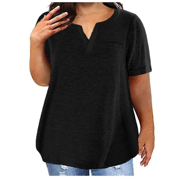 women's blouses & shirts fashion plus size blouse casual o-neck solid color crop women shirt blusas feminina verao 2021 camisas de muje, White
women's blouses & shirts fashion plus size blouse casual o-neck solid color crop women shirt blusas feminina verao 2021 camisas de muje, White