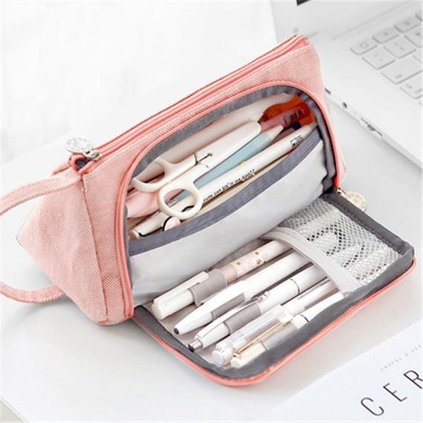 pencil bags large capacity case bag school box pouch super pen supplies kids stationery
pencil bags large capacity case bag school box pouch super pen supplies kids stationery