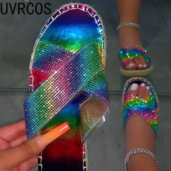 sandals summer women sliders casual rhinestone non-slip flat ladies slippers outdoor cool females slipper beach 2021, Black
sandals summer women sliders casual rhinestone non-slip flat ladies slippers outdoor cool females slipper beach 2021, Black