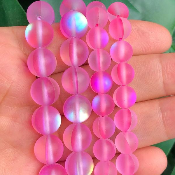 other frost fuchsia austrian glitter crystal glass beads dull polish flash moonstone for jewelry making diy bracelet necklace
other frost fuchsia austrian glitter crystal glass beads dull polish flash moonstone for jewelry making diy bracelet necklace