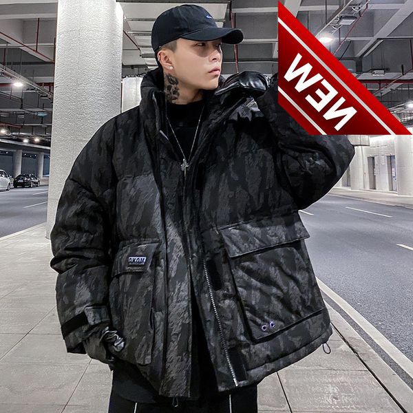 workwear men down jacket 2021 winter new reflective color-changing thick coat for cold and warm men's, Black
workwear men down jacket 2021 winter new reflective color-changing thick coat for cold and warm men's, Black