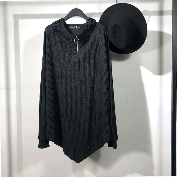 men's hoodies & sweatshirts seak men pullover oversized dark spring autumn high street wear hip hop bottoming turtleneck, Black
men's hoodies & sweatshirts seak men pullover oversized dark spring autumn high street wear hip hop bottoming turtleneck, Black