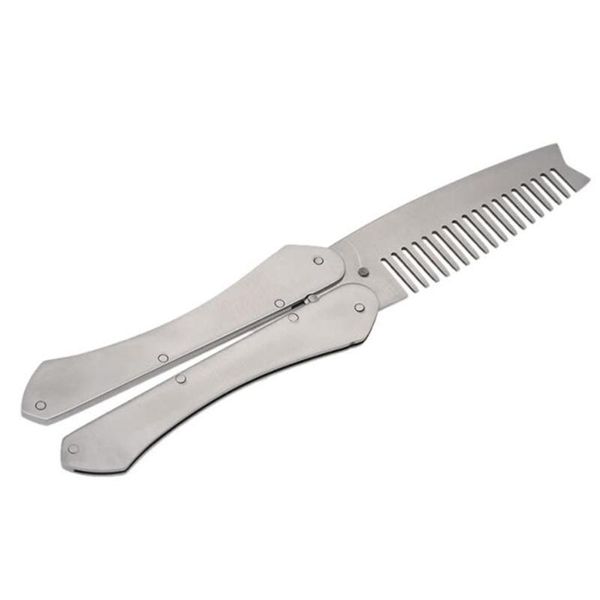 hair brushes foldable beard styling comb portable mini pocket stainless steel care tools for men male (silver)
hair brushes foldable beard styling comb portable mini pocket stainless steel care tools for men male (silver)