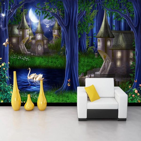 wallpapers drop custom mural wallpaper 3d forest castle fairy tale kingdom painting cartoon children's bedroom wall stickers
wallpapers drop custom mural wallpaper 3d forest castle fairy tale kingdom painting cartoon children's bedroom wall stickers