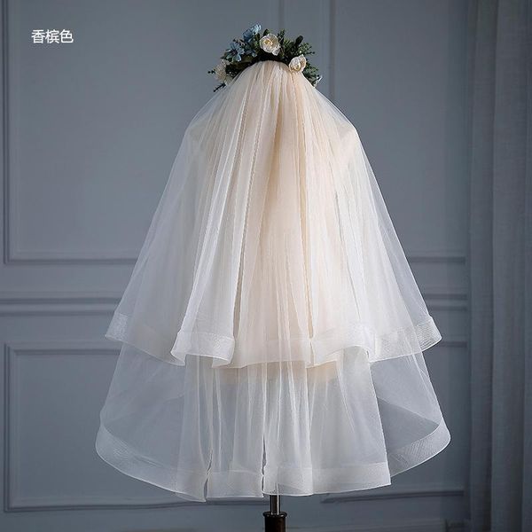 bridal veils wedding veil comb 2021 two-layer real pos champagne tulle in stock, Black
bridal veils wedding veil comb 2021 two-layer real pos champagne tulle in stock, Black