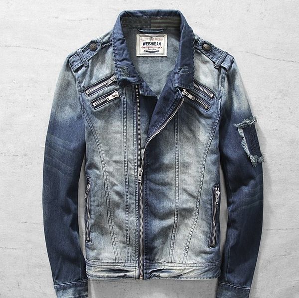 men's jackets autumn/winter tide locomotive washed denim casual retro zipper youth shirt j3wp, Black;brown
men's jackets autumn/winter tide locomotive washed denim casual retro zipper youth shirt j3wp, Black;brown