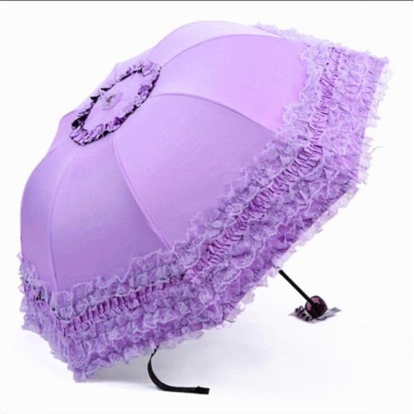 umbrellas sunny and rainy umbrella for beautiful women summer parasol black coating anti uv lace 3 folding
umbrellas sunny and rainy umbrella for beautiful women summer parasol black coating anti uv lace 3 folding