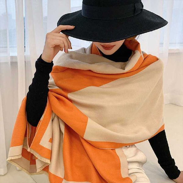 scarves 2021 luxury cashmere scarf winter women warm blanket shawls wraps pashmina brand female thick bufanda, Blue;gray
scarves 2021 luxury cashmere scarf winter women warm blanket shawls wraps pashmina brand female thick bufanda, Blue;gray