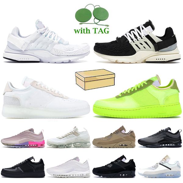 2021 with box air force one 1 women mens casual shoes airmax max 90 vapormax flyknit white off airforce luxury designer trainers sneakers, Black
2021 with box air force one 1 women mens casual shoes airmax max 90 vapormax flyknit white off airforce luxury designer trainers sneakers, Black