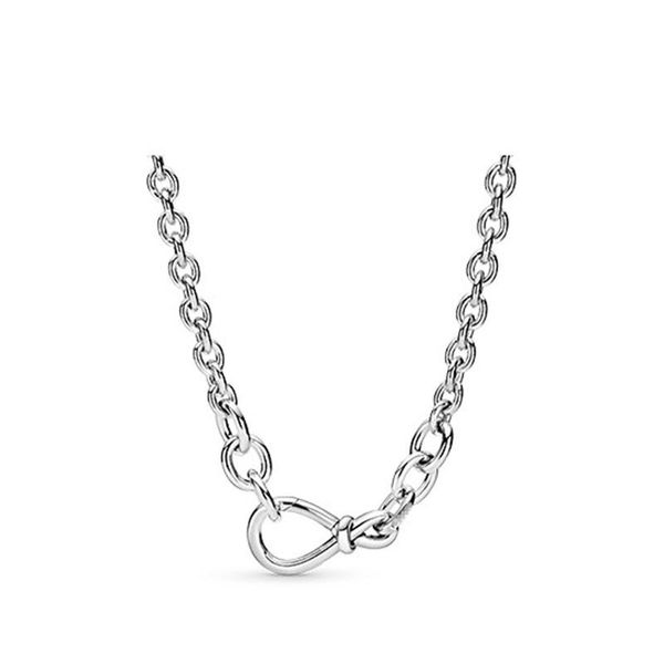 chains 100% s925 silver eternal chain temperament pan necklace women's clavicle holiday gift diy charm jewelry
chains 100% s925 silver eternal chain temperament pan necklace women's clavicle holiday gift diy charm jewelry