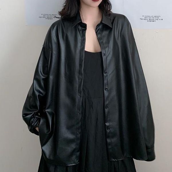 women's leather & faux casual japanese loose leather bike, jacket for women women's long-sleeve black pss7
women's leather & faux casual japanese loose leather bike, jacket for women women's long-sleeve black pss7