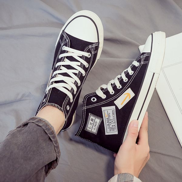 dress shoes men casual sneaker fashion thick bottom high lace-up canvas lace-up n6du, Black
dress shoes men casual sneaker fashion thick bottom high lace-up canvas lace-up n6du, Black