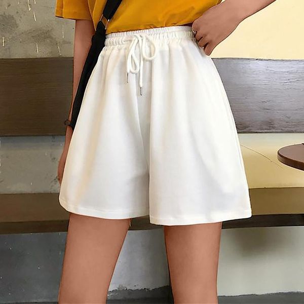 women shorts summer loose streetwear harajuku wide-leg solid color bottoms y2k casual ladies all- match basic female women's, White;black
women shorts summer loose streetwear harajuku wide-leg solid color bottoms y2k casual ladies all- match basic female women's, White;black